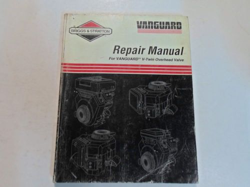 1999 briggs &amp; stratton vg v-twin overhead valve repair manual minor wear stains