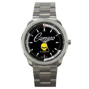 Rare item chevrolet corrvette cr6 with camaro sport metal watch