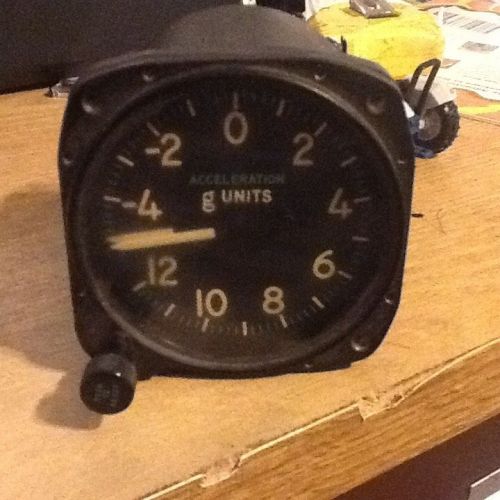 Corsair , hellcat ww2 fighter "g" meter----rare !