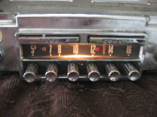 1957 thunderbird town &amp; country radio 12v