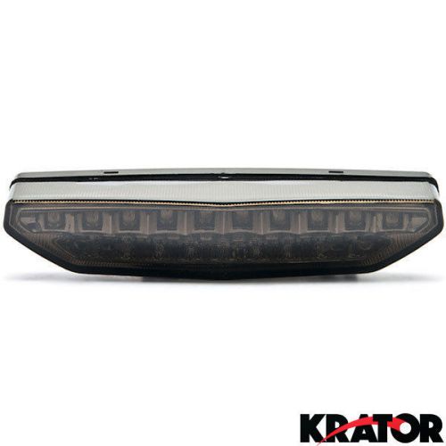 New smoke led tail brake light turn signals kawasaki ninja zx6r concours 14