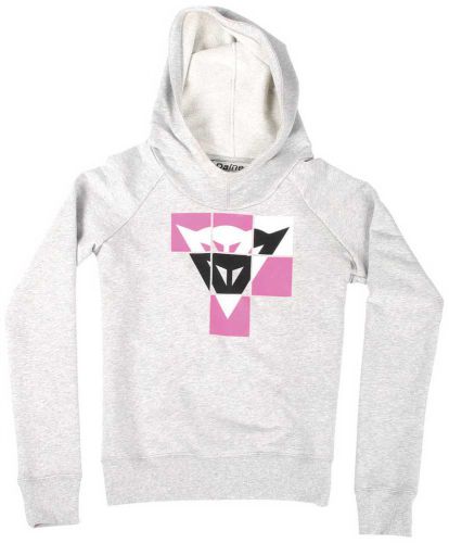 New dainese andy lady womens hoody/sweatshirt, melange-gray, med/md