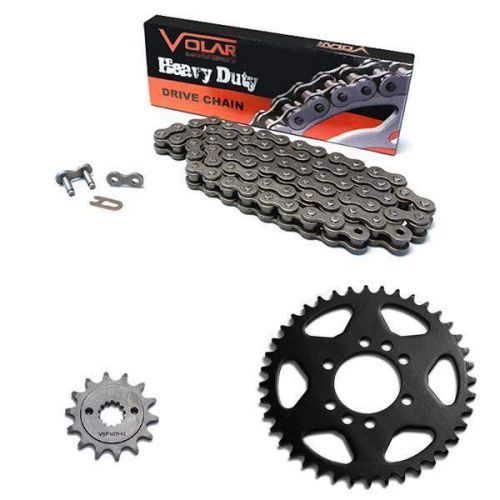 2004-2008 suzuki quadsport z400 ltz400 chain and sprocket kit - heavy duty