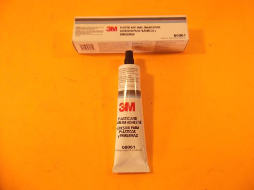 Miatamecca clear emblem plastic adhesive 3m 5oz tube # 08061