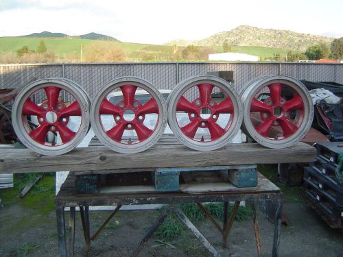 Rare &#034;special offset&#034; porsche torq /torque thrust &#034;d&#034; wheels.15&#034;x 7&#034;..5 on 130mm