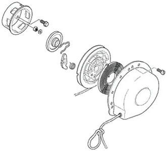 Automatic distributors (11016) 121763 starter assy kit artic cat