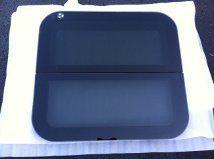 Rv camper 24 x 22 x 1 3/4 black house boat horse trailer tinted