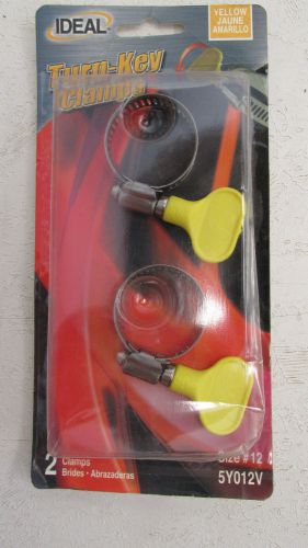 Ideal turn-key clamps 5y012v size # 12 yellow