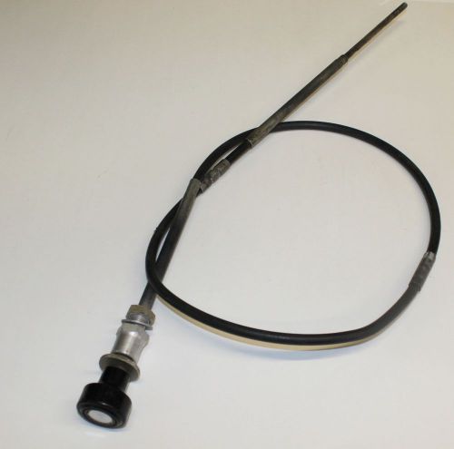 Very nice cessna throttle cable, cessna 185, 206, 210, great find!  new price.