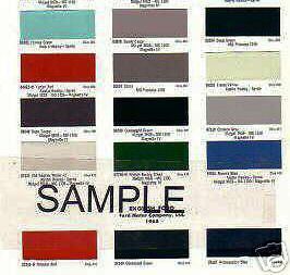 1969 1970 1971 1972 fiat 69 70 72 paint chips 6869aia2