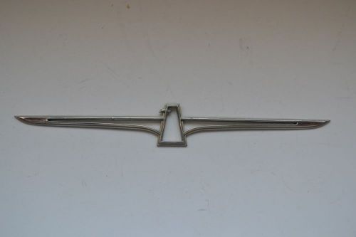 Rare ford thunderbird plastic trim emblem oem chrome vintage