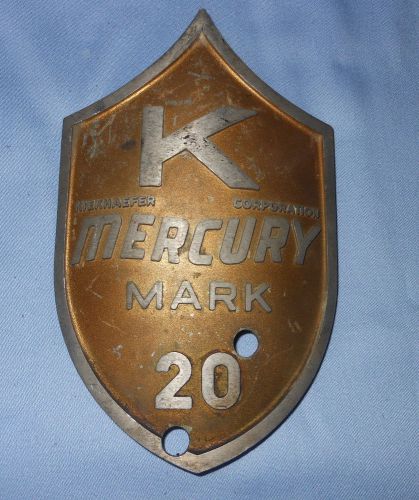 Kiekhaefer mercury outboard boat motor mark 20 front cover  faceplate