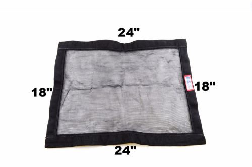 Rjs racing sfi 27.1 black mesh window net 24" x 18"