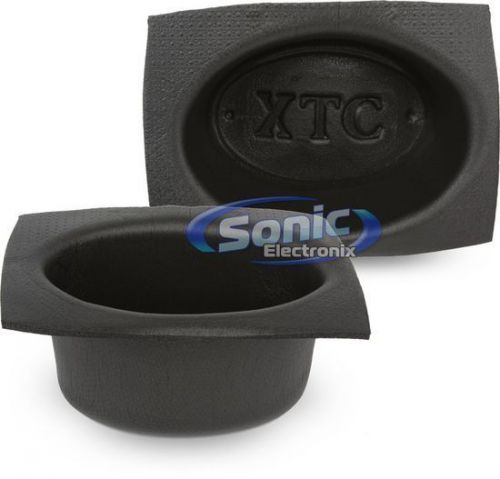 The install bay vxt69 xtc 6" x 9" foam car stereo speaker baffles