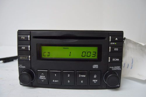 2007 2008 2009 kia spectra radio am fm cd player 96150-2f700 tested s44#016