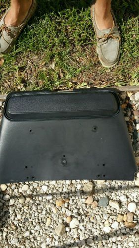 Golf cart front shock an bumper cover.black plastic