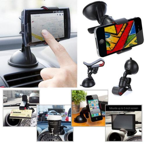 360°auto car winshield dash board mount holder bracket for gps mp4 pda cellphone