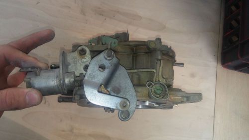 Early chevy quadrajet 4 barrel carburetor