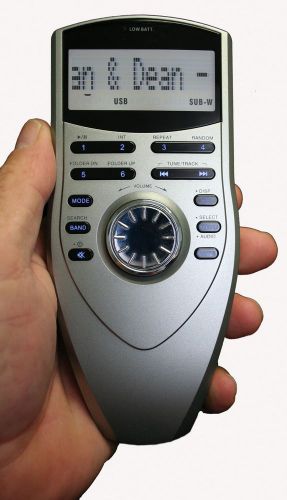 Srms mopar secret audio hidden radio wireless lcd remote display/controller