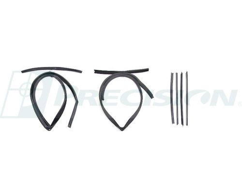 1994-2002 dodge ram glass run channels, beltline kit, 8pc
