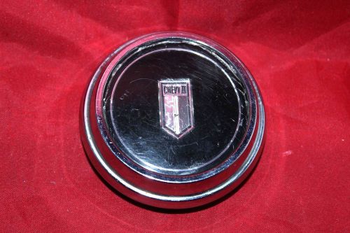 1967? 67? chevy ii (2) chevrolet horn button - steering wheel cap