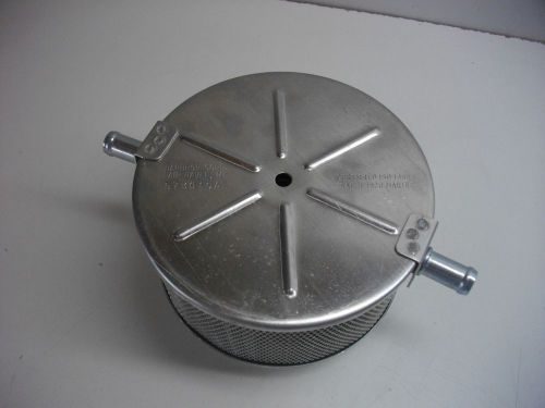 Barbron spark flame arrestor with 1/2 inch breather holley rochester edelbrock