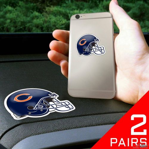 Fanmats - 2 pairs of nfl chicago bears dashboard phone grips 13132