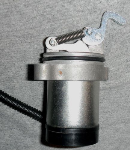 12v fuel shutdown shut off solenoid stop valve