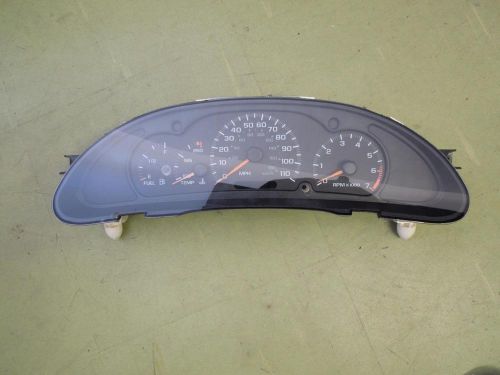 2000-2003 chevy cavalier speedometer instrument cluster # 16256936