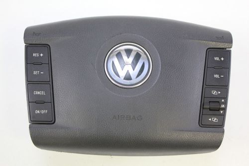 2004 - 2006 volkswagen touareg steering wheel airbag air bag w/ switch assy oem