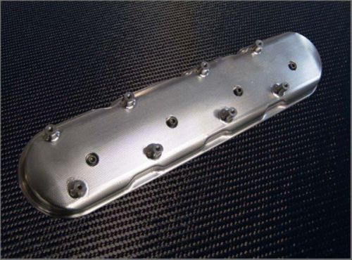 Granatelli motor sports valve covers aluminum billet pair, vc-0016