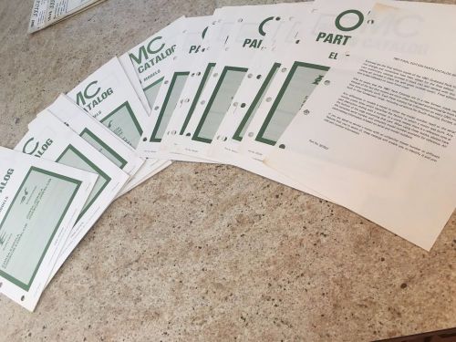 Choice:of omc 1981 johnson evinrude outboard motor parts catalog~all models rare