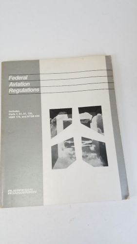 Jeppesen Sanderson Federal Aviation Regulations Book Flight Training Flying, US $9.49, image 1
