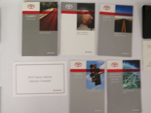 2012 toyota camry owners manual guide book
