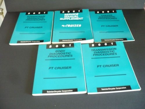 Pt cruiser 2001 factory service manual supplement plus 4 other manuals