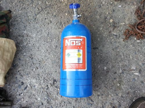 Nitrous oxide systems 10lbgas nos bottle w/bottle nut adapter  ships free!!
