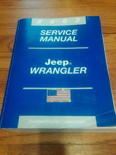 2002 service manual jeep wrangler