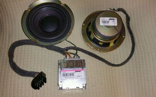 Bose 206 212 5.25" dual subwoofers with bose autobahn amp from porsche 911, image 1