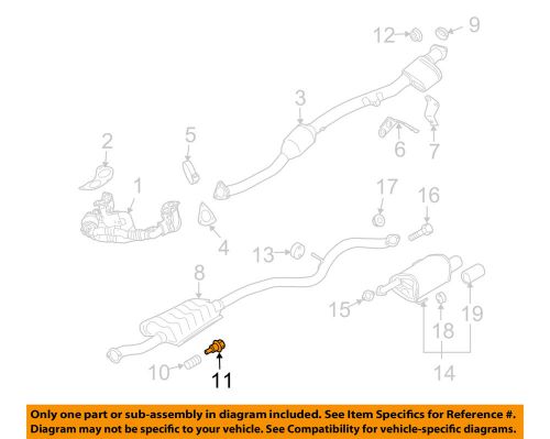 Subaru oem 44059aa010 exhaust bolt