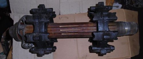 08 600 mx z renegade  ho  sdi front drive axle