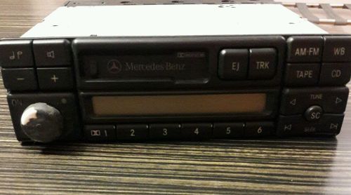 Mercedes-benz/becker-car stereo dolby am-fm/cd/cassette stereo 12v