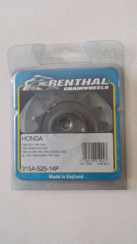 Renthal front sprocket 525 pitch 14t honda cbr600 / 900
