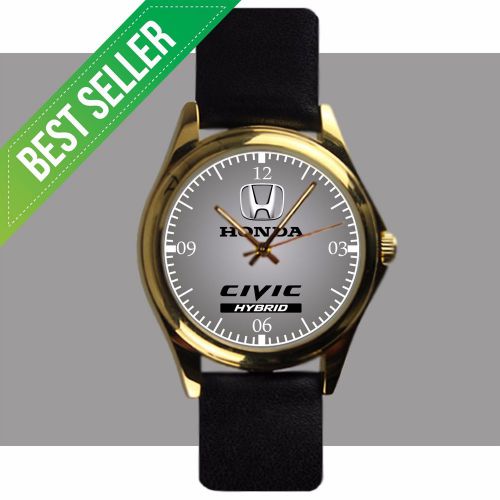 Hot new rare honda civic hybrid logo design limited edition casual wristwatches