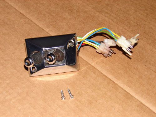 Jaguar xj6 xjs 79-87 mirror switch assembly with bezel 80 81 82 83 84 85 86 nice