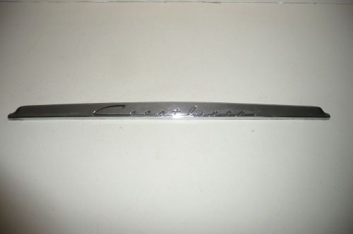 1950 ford crestliner dash nameplate nos 50 flathead v8 flat head v8 2dr sedan