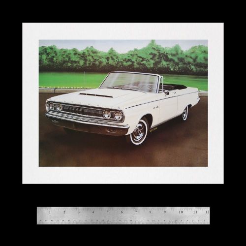 Coronet polara 500 440 convertible - 1965 1966 1967 318 361 - dodge poster print