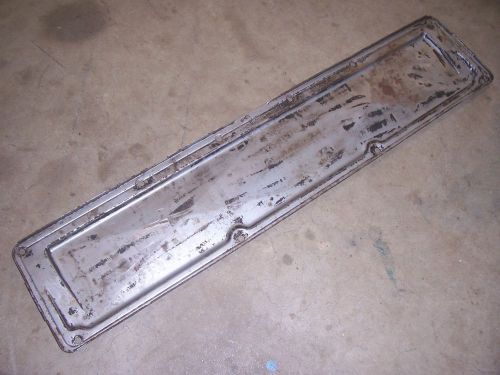 1949-1952 chevrolet styleline fleetline 216 engine motor side panel cover piece