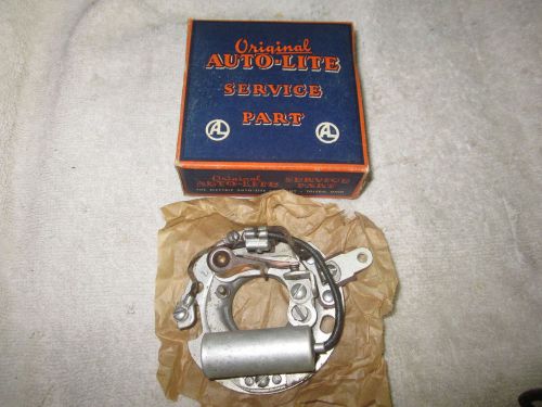 1935-49 plymouth nos mopar autolite distributor breaker plate desoto chrysler