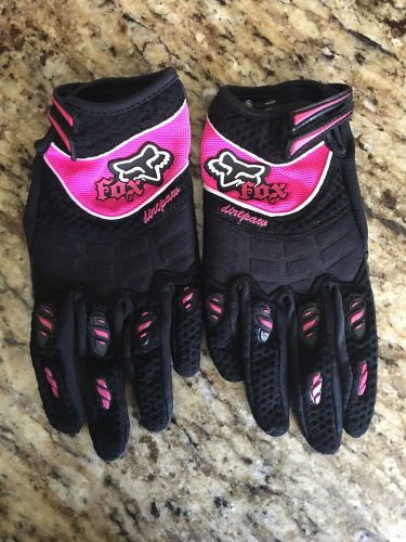 Fox racing motocross gloves, women&#039;s medium