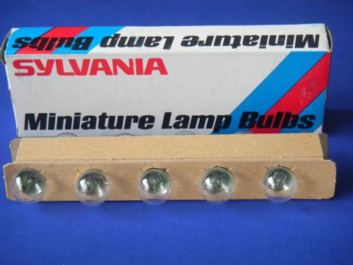 Sylvania #81 miniature auto / truck lamp bulbs 6v -bx of 10 made in usa!
